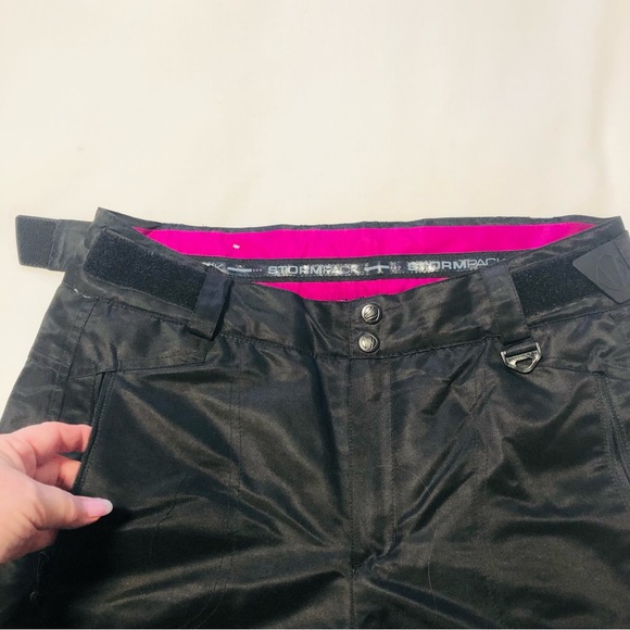 Sun Ice Size Medium Stormpack Insulated Cargo Ski/Boarding Pants Black - Picture 3 of 15